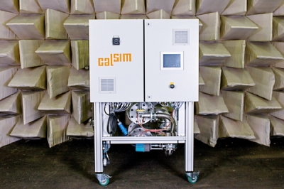 高温ガスジェネレータの写真。