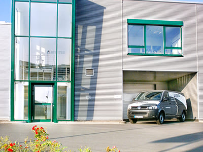 カッセル試験場の写真。